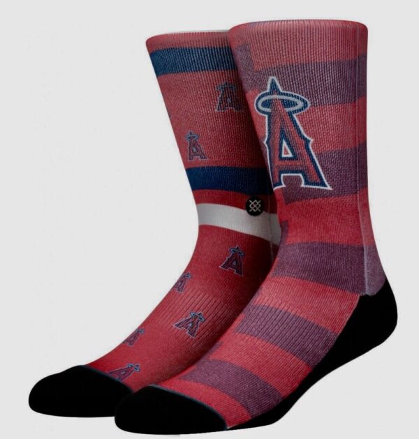 Stance Splatter Los Angeles Angels Calcetines MLB