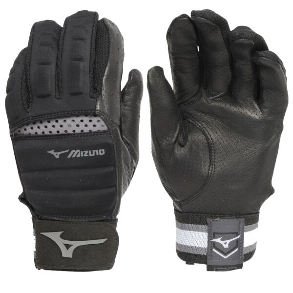 Mizuno B-130 Guantes Bateo Beisbol / Softbol BK