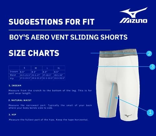 Mizuno Aero Vent Short Slider Cacheron Infantil GY - Imagen 3